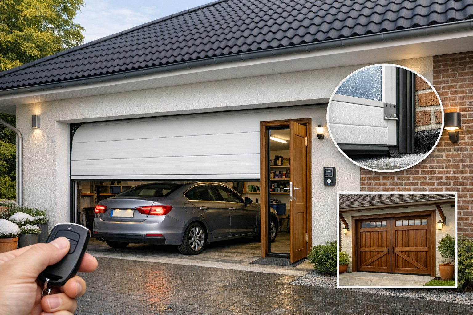 Fordele ved at vælge den rigtige garageport til dit hjem