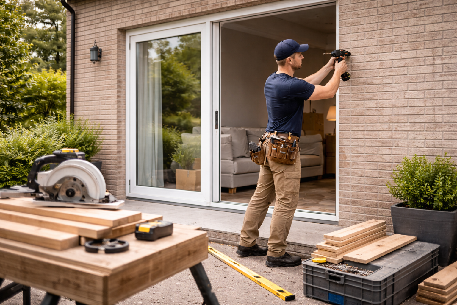 Hvilke boligprojekter får boligejere i Hobro typisk tømrerhjælp til?