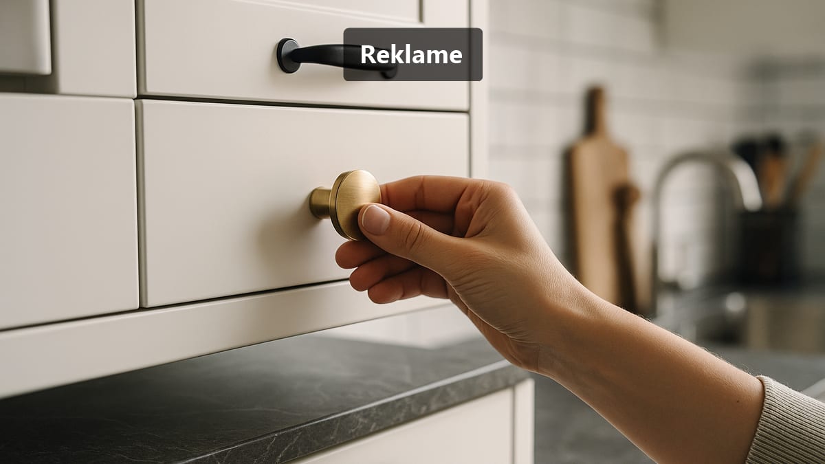 Små detaljer, stor forandring: opgrader dit køkken med nye greb, knopper og smarte løsninger